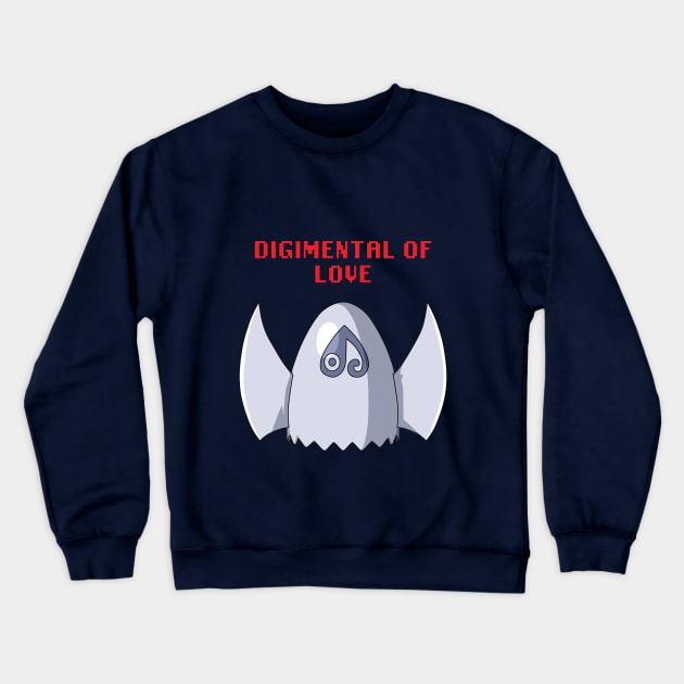 Digimental of Love Crewneck Sweatshirt by Decokun